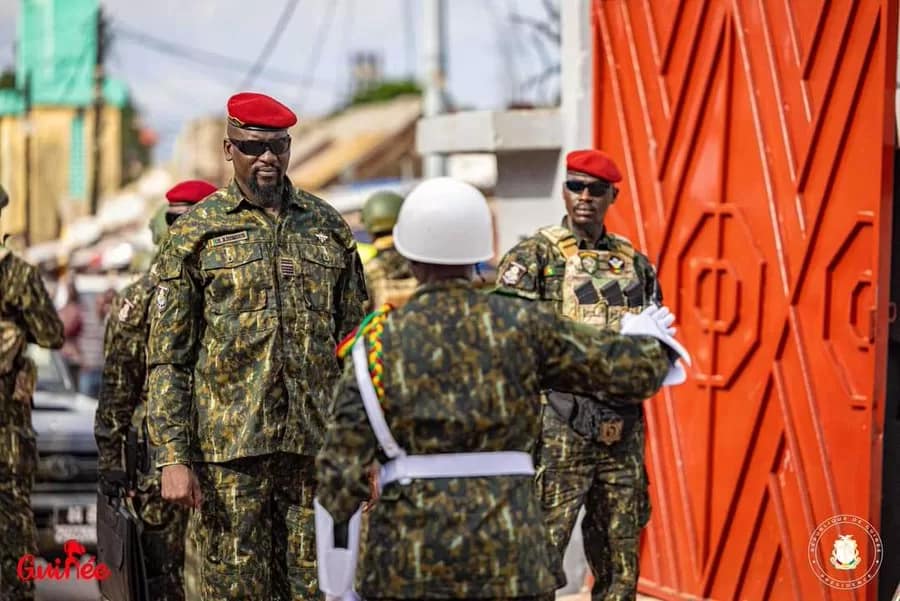 Le colonel Doumbouya