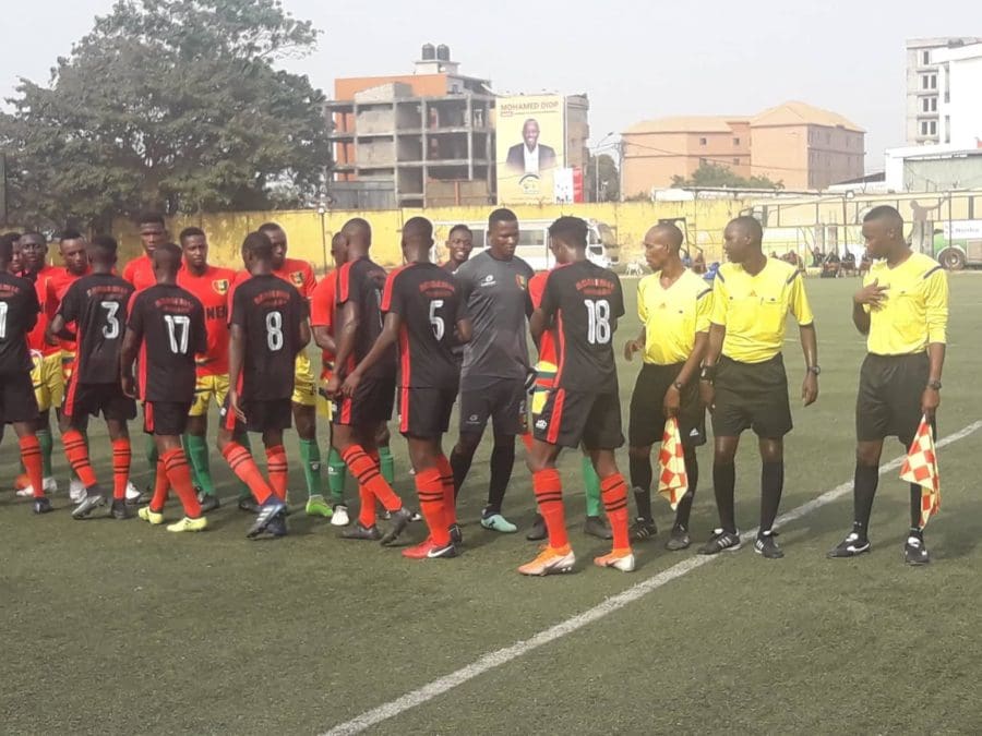 Préparatifs CHAN 2020 Le Syli local gagne à nouveau contre l'Académie Sainte-Marie!