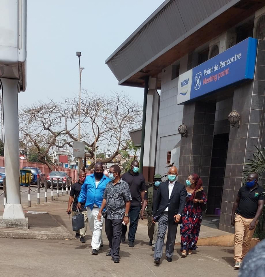 Cellou Dalein à l'Aeroport de Gbessia Conakry