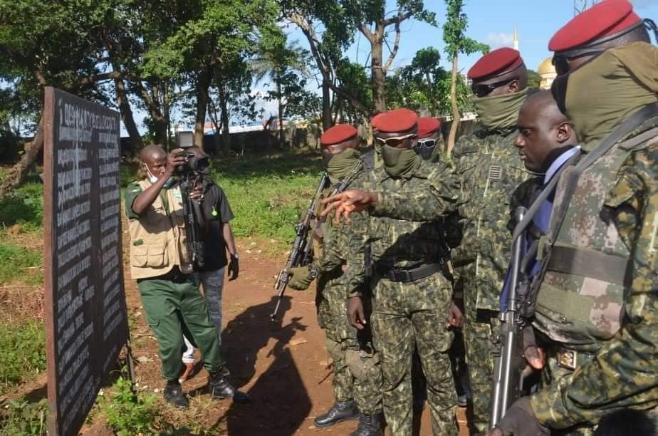 Le colonel Mamadi Doumbouya