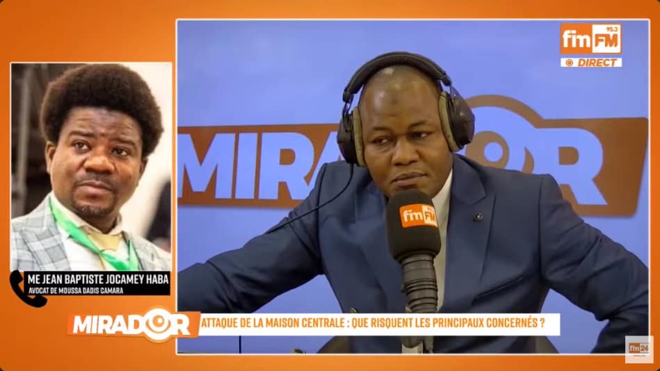 Me Jean Baptiste Jocamey Haba avocat du Président Dadis Camara