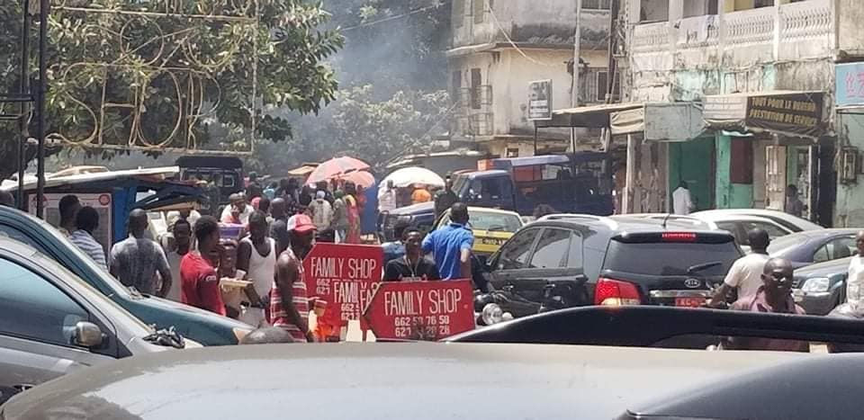 manifestation des femmes FNDC