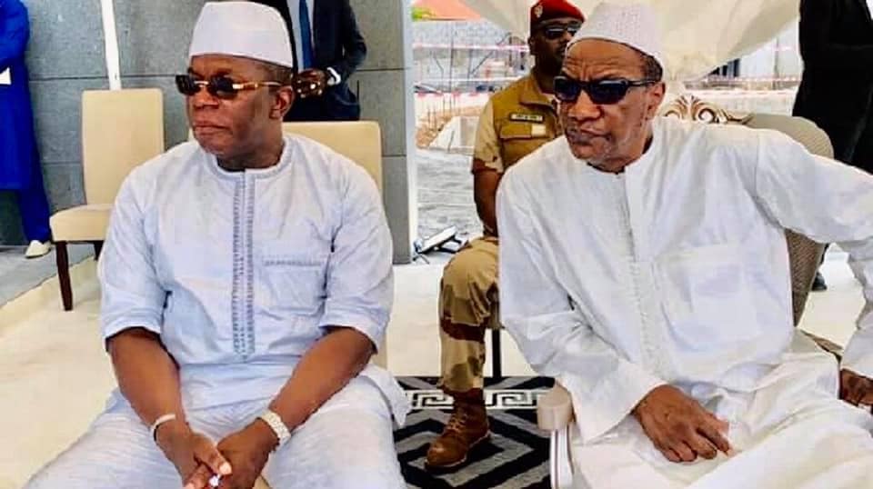 Pr Alpha Condé et Kassory Fofana PM Guinée