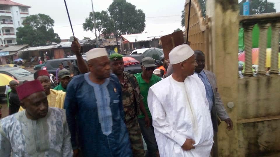 Damaro Camara Cellou Dalein Diallo et Makanera Kaké