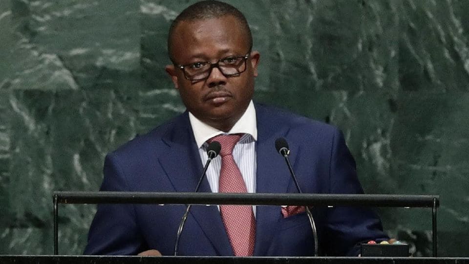 Le Président Embalo Guinée Bissau