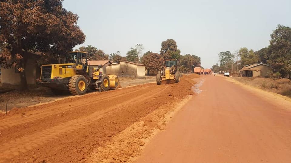RECONSTRUCTION RN4 COYAH - FARMOREAH - FRONTIÈRES SIERRA-LÉONE (75km) ET 3 PONTS