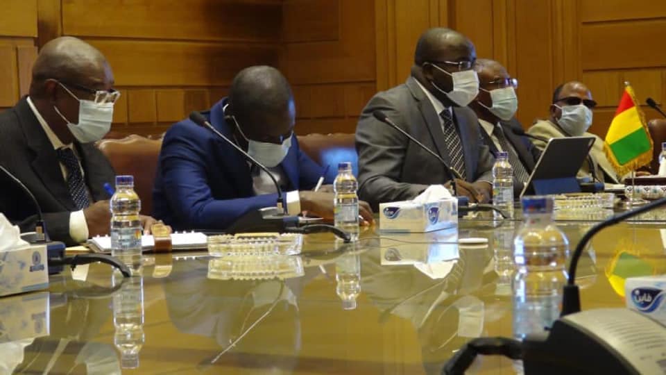 Le Ministre Ibrahima khalil Kaba