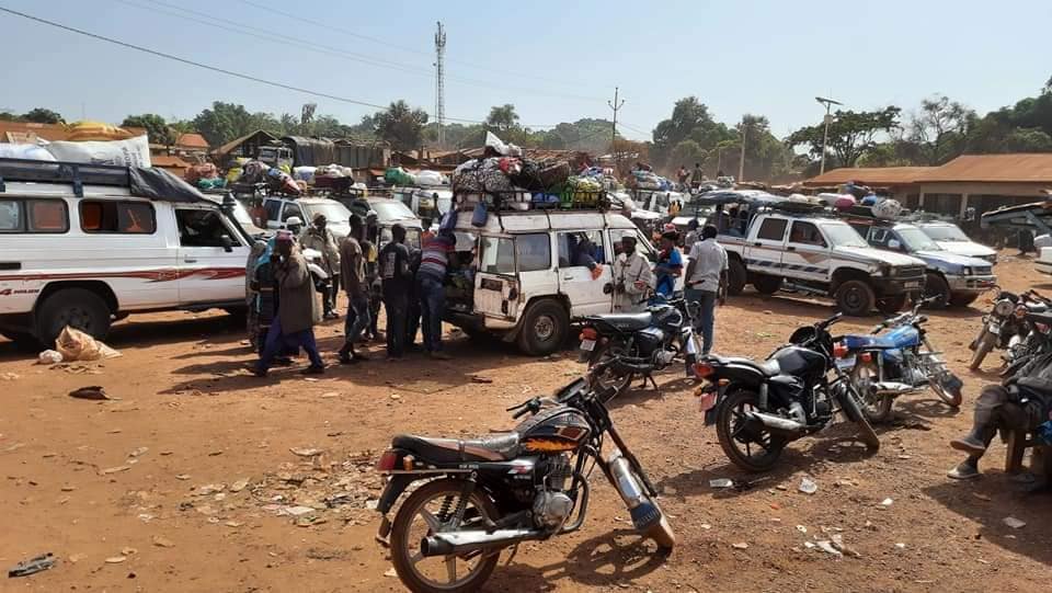 Gare voitures de Labé