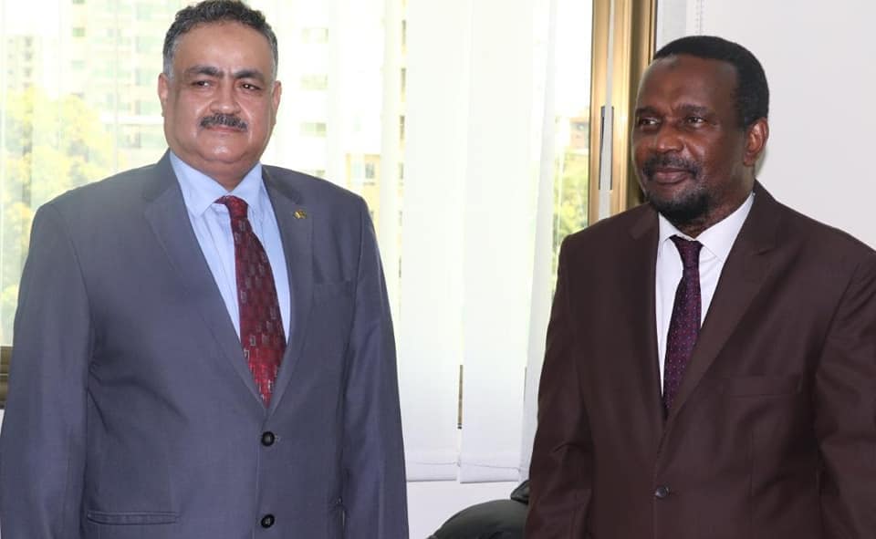 LE MINISTRE D'ÉTAT ABOUBACAR SYLLA REÇOIT SEM L'AMBASSADEUR DU ROYAUME D'ARABIE SAOUDITE EN GUINÉE