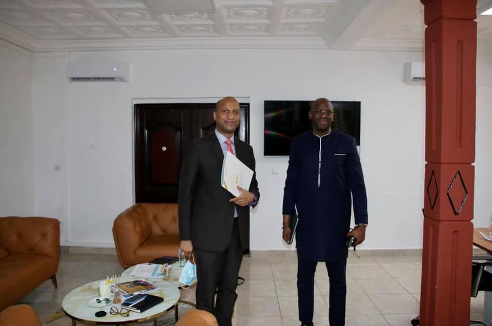 le Ministre Saïd Oumar Koulibaly a rencontré M. Gabriel Curtis
