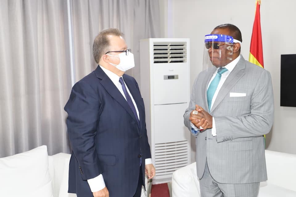 Kassory Fofana a reçu en audience Hilmi Ege Türemen