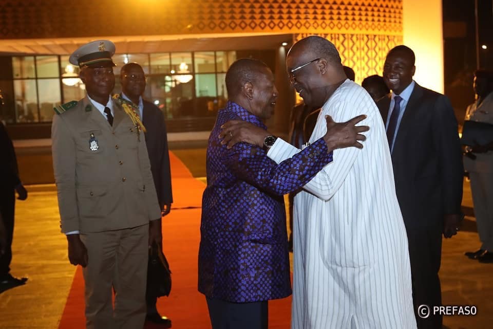 Le président Kaboré échange avec son homologue Pr Alpha Condé