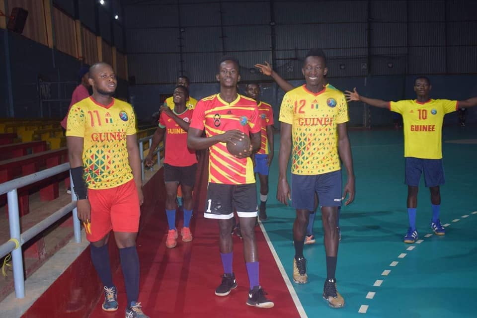 Les handballeurs guinéens