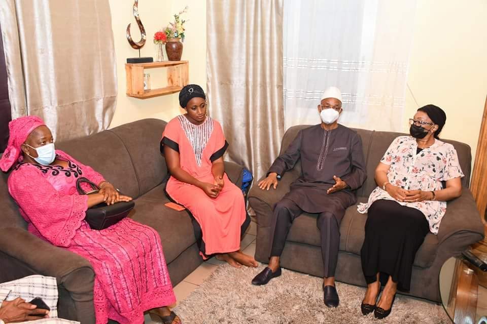 Cellou Dalein Diallo dans la famille de Foniké Menguè