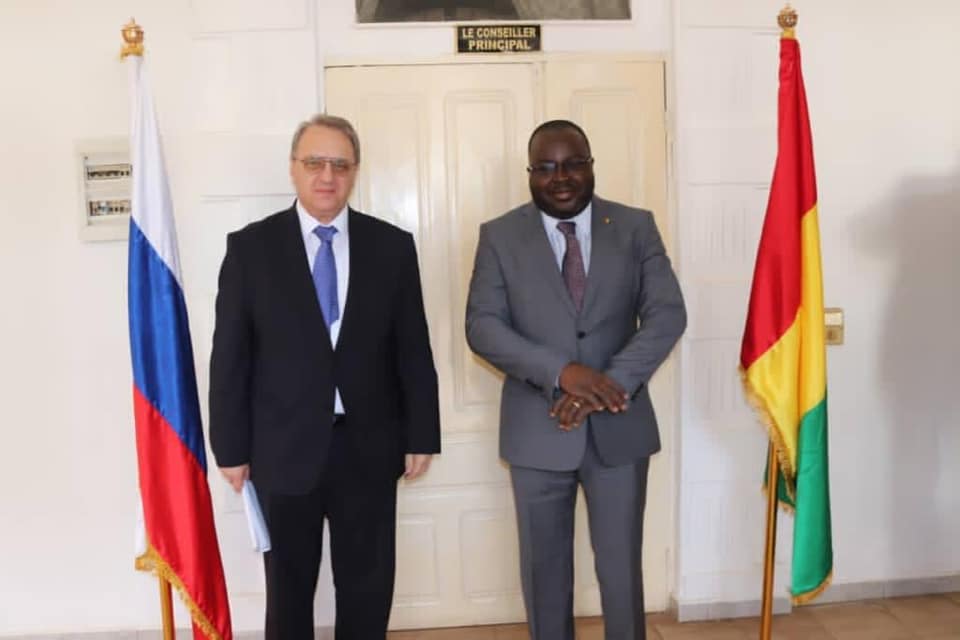 Mikhaïl BOGDANOV et Ibrahima khalil kaba