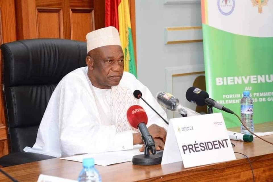 le Président Amadou Damaro Camara président de L'assemblée nationale