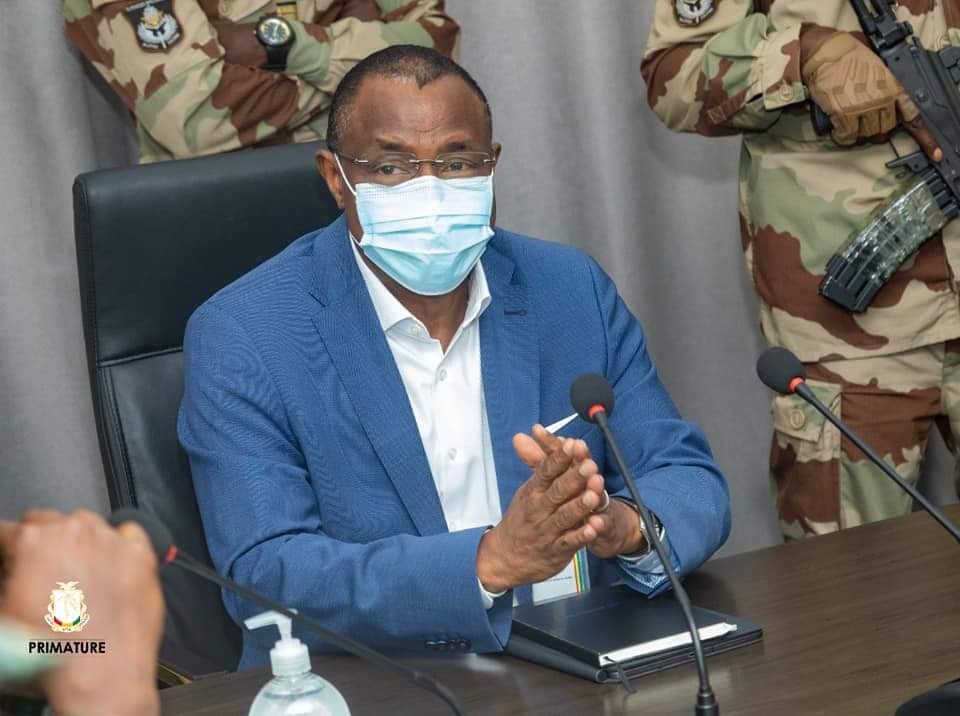 Le Premier Ministre Mohamed Beavogui