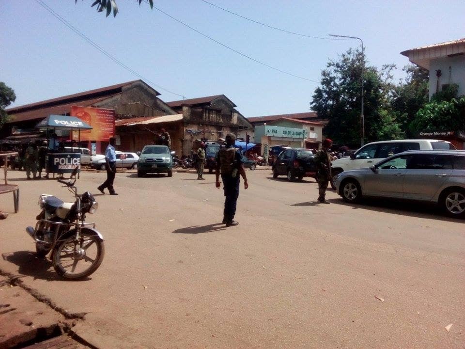 Prison centrale de Conakry La journée ce lundi est mouvementée dans le quartier de Coronthie.