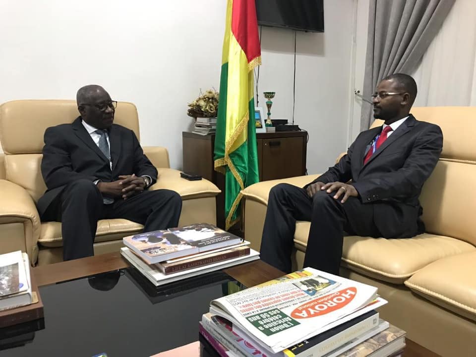 Le Ministre des Affaires Étrangères et des Guinéens de l’Étranger