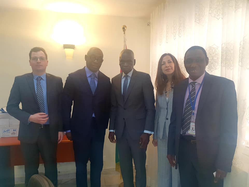 Une mission exploratrice de Natixis reçue en audience par le Ministre de l’Economie et des Finances.