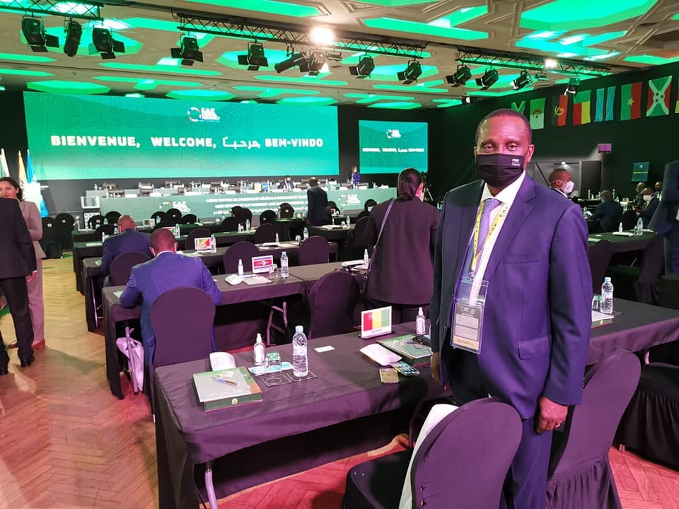 Antonio Souaré à Rabat CAF