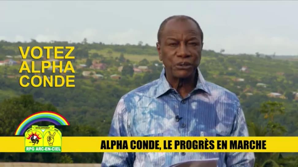 Alpha Condé en campagne