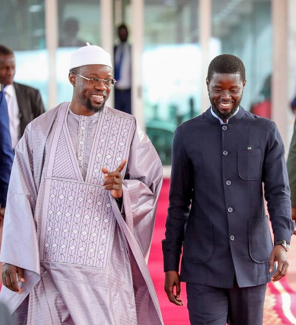 Ousmane Sonko et Bassirou Diomaye Faye