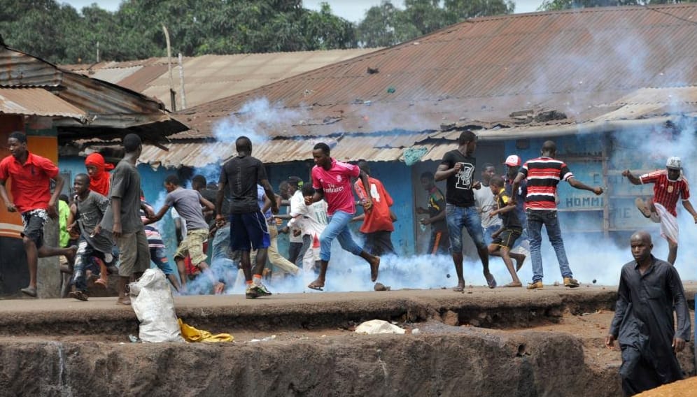 Manifestation en Guinée