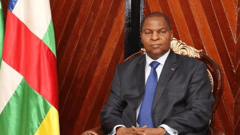 Le président centrafricain Faustin Archange TOUADÉRA