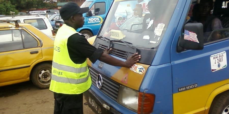 4 police routière Guinée
