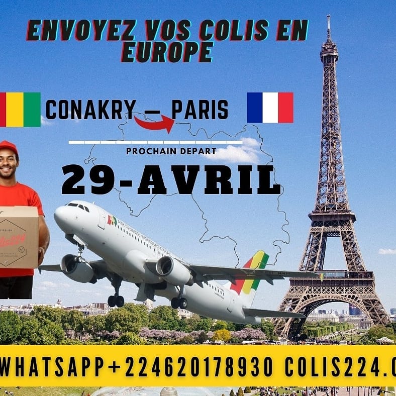 4 Envoyez un colis en France depuis la Guinée