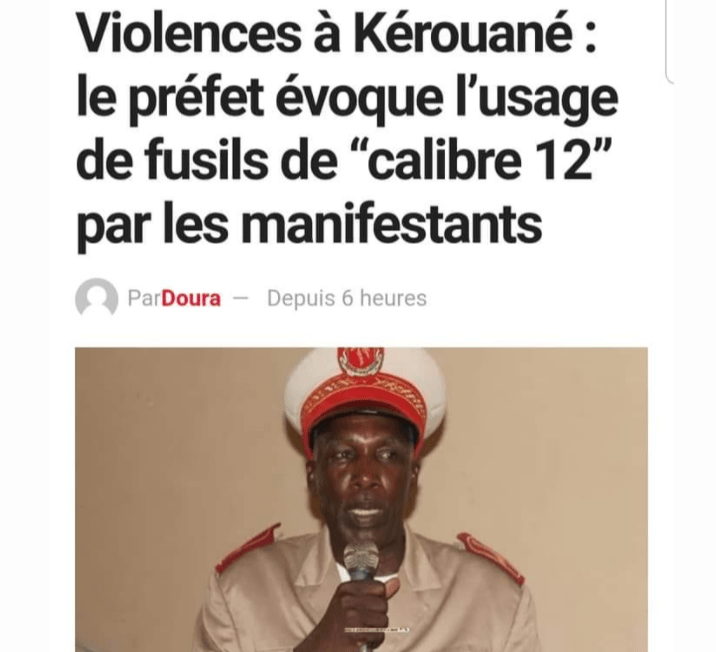 4 Le préfet de kérouané