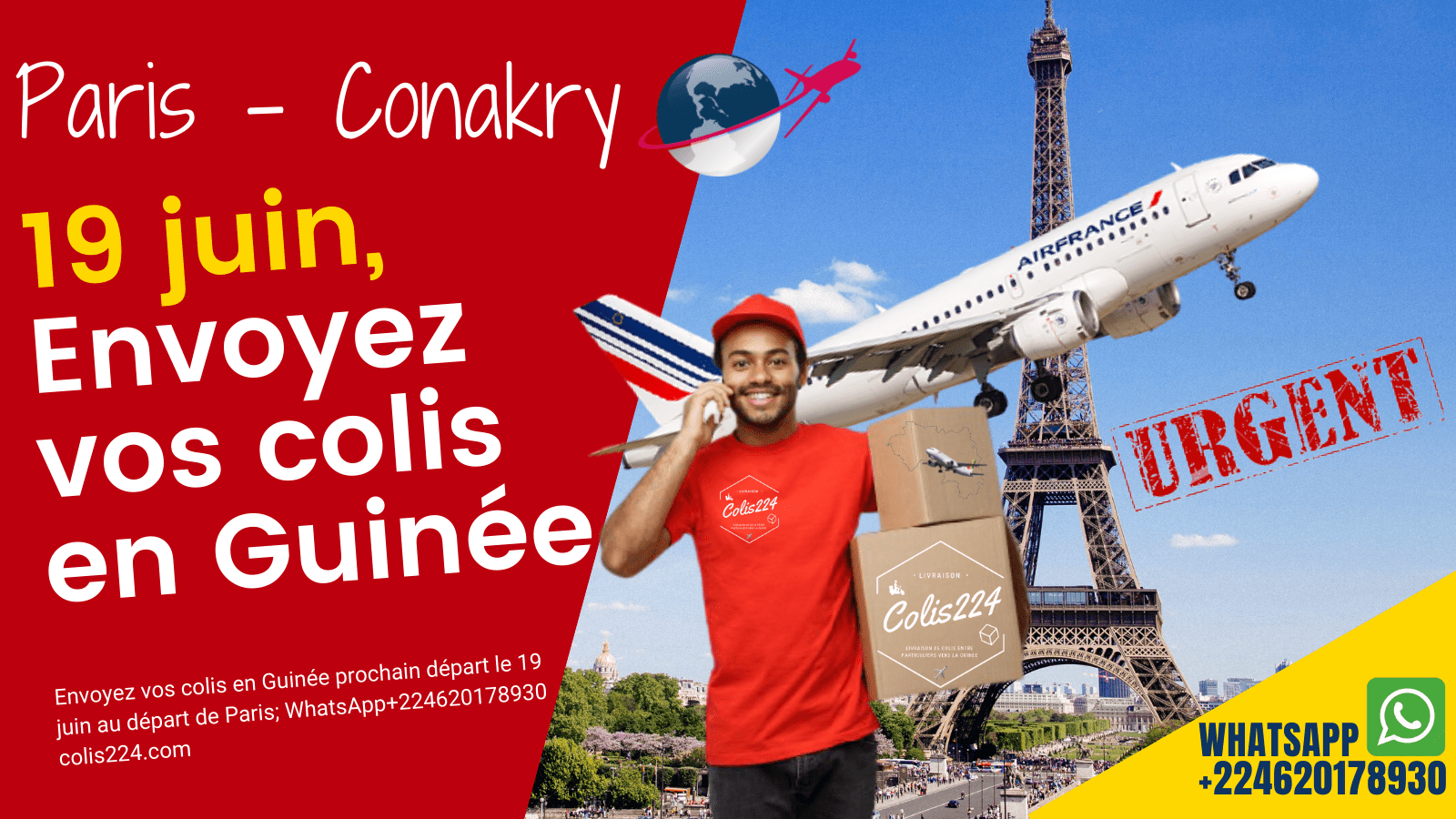 4 Besoin d'expédier un colis en Guinée !