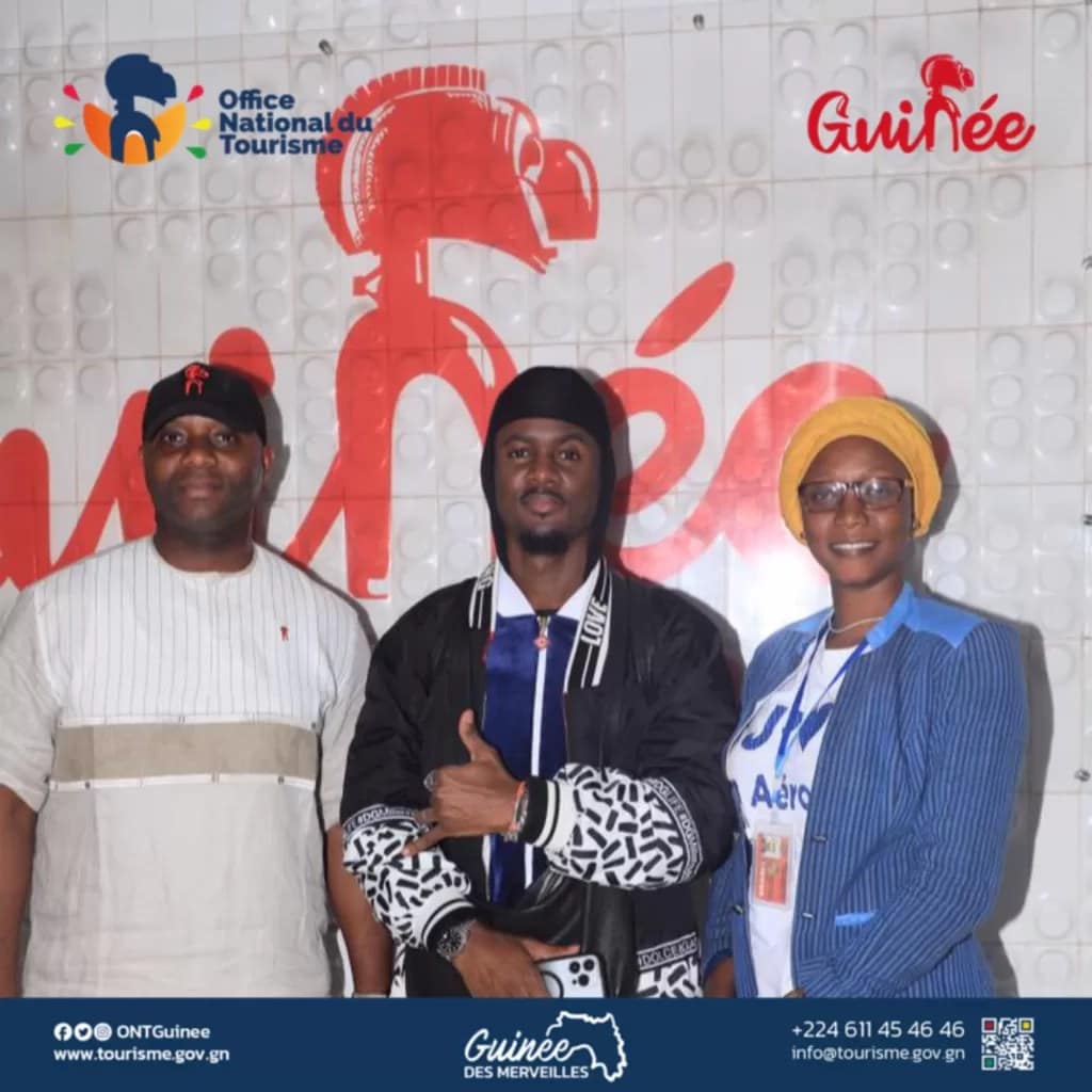 4 Black M Retour Triomphal en Guinée pour Miss COOMISGUI 2023