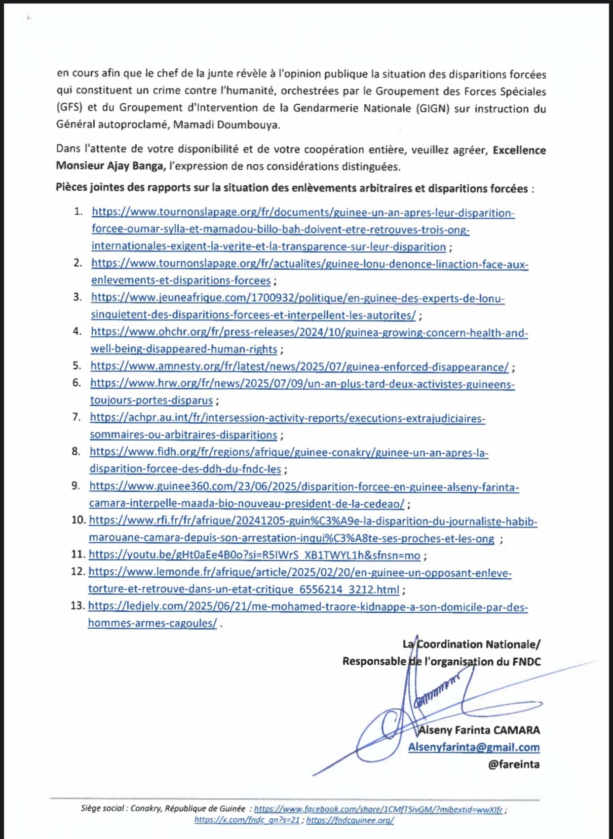 3 Suspension des Financements de la Banque Mondiale